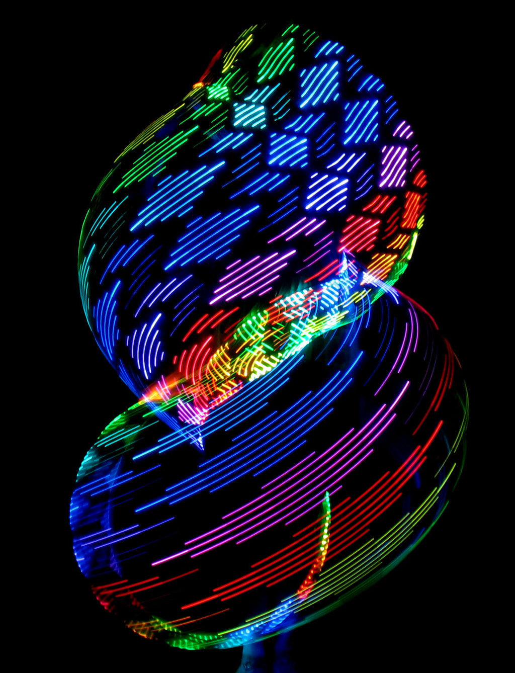 Atomic V LED Hoops
