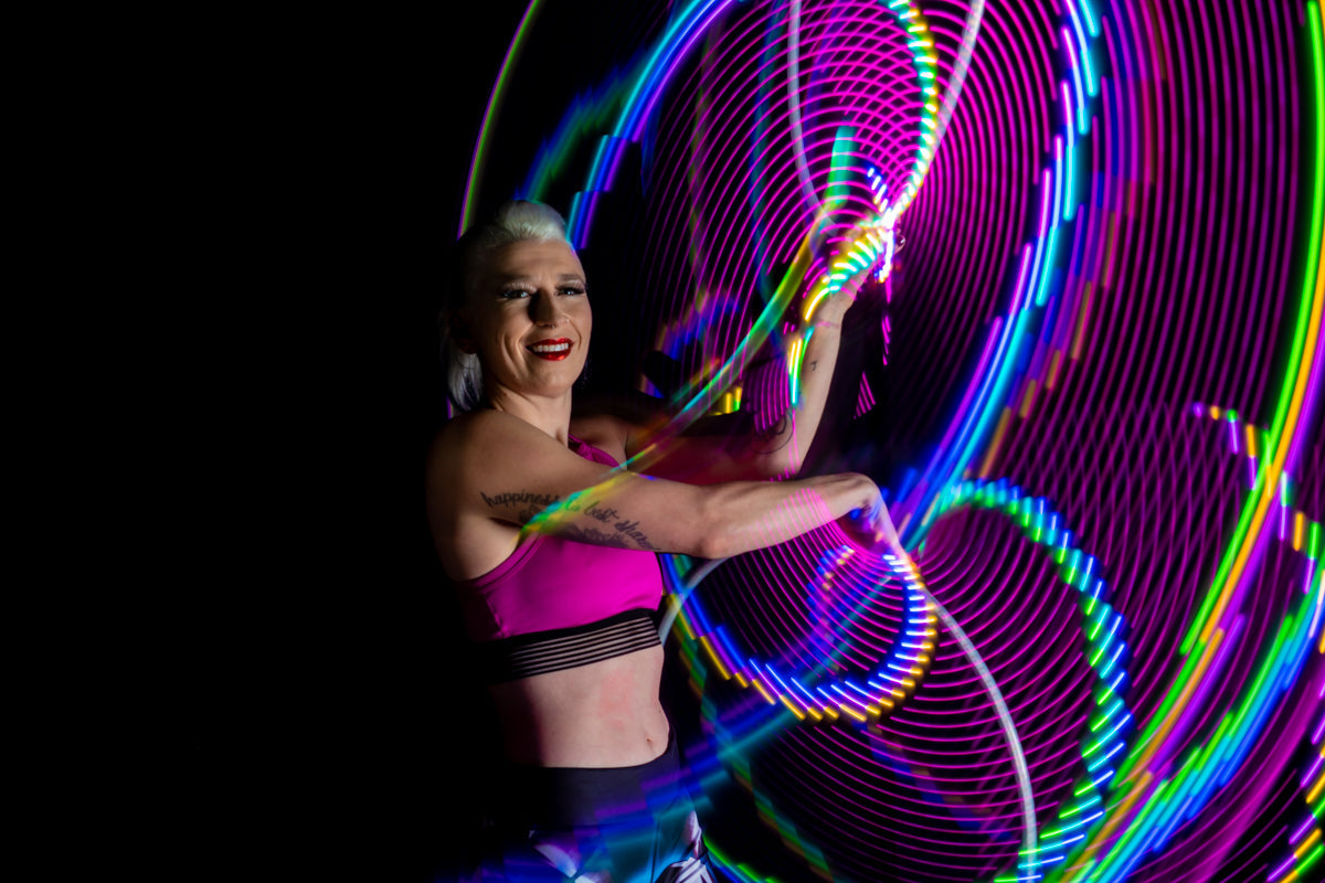 Atomic V LED Hoops